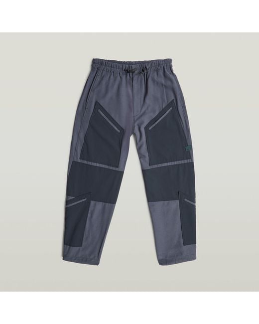 G-Star Blue Tone On Tone Cargo Pants