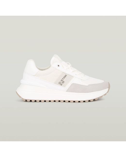 G-Star RAW Lyn Basic Sneakers in het White