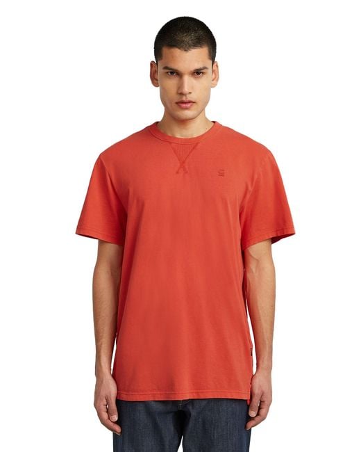 G-Star Red Nifous T-Shirt for men