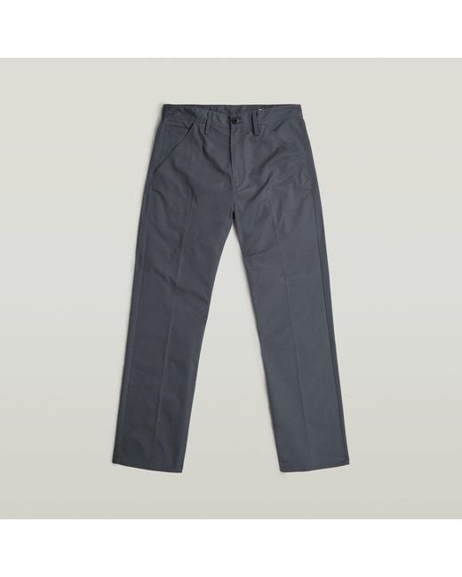 G-Star Blue Relaxed Straight Chino for men