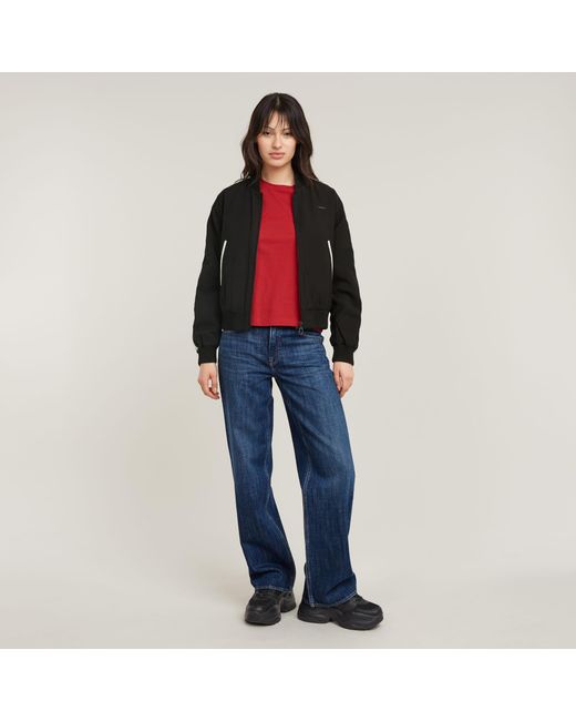 G-Star G-Script Shiny Top in het Red