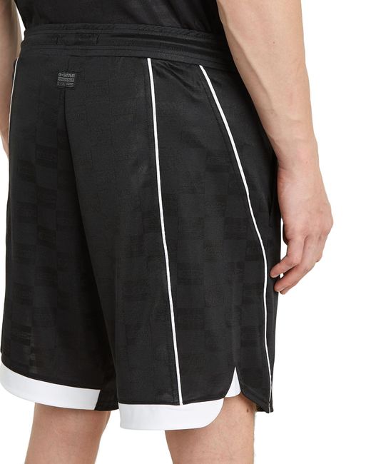 G-Star Black Football Shorts for men