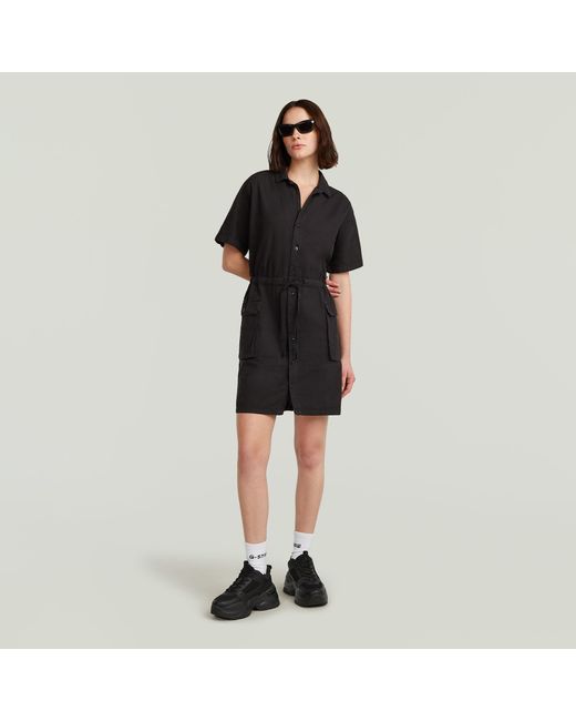 G-Star Black Soft Utility Kleid