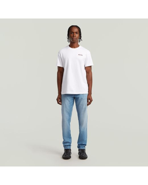 G-Star Blue Morry Fwd Regular Tapered Jeans for men