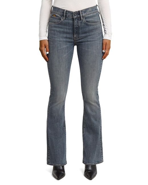 G-Star Blue 3301 Flare Jeans
