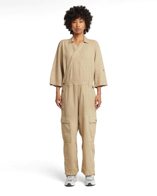 G-Star Natural Wrap Jumpsuit