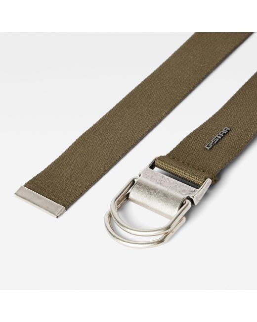 G-Star RAW Gloria Webbing Riem in het Green