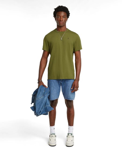 G-Star Blue Dakota Short Clean Edge for men