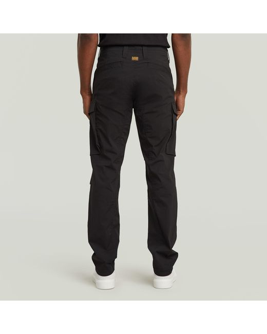 G-Star Black Core Regular Cargo Pants for men