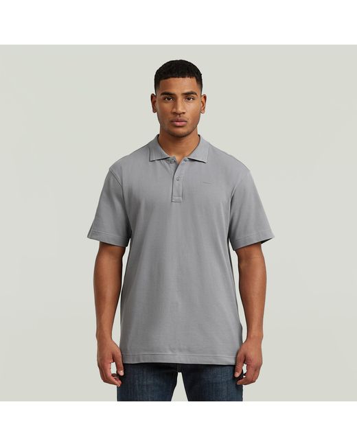 Polo Core Regular G-Star pour homme en coloris Gray