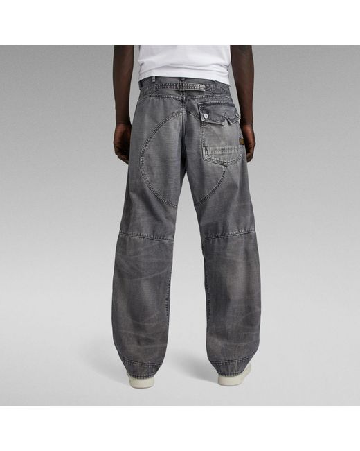 G-Star RAW 5620 G-Star Elwood 3D Loose Jeans in Gray für Herren
