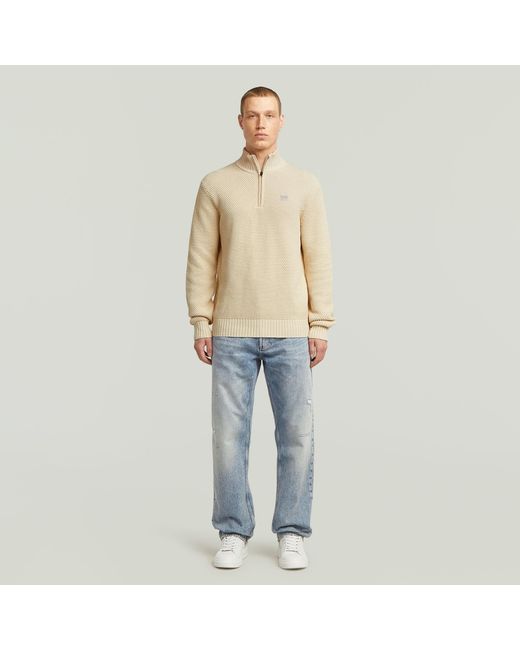 Pull Honey Comb Structure Skipper G-Star pour homme en coloris Natural
