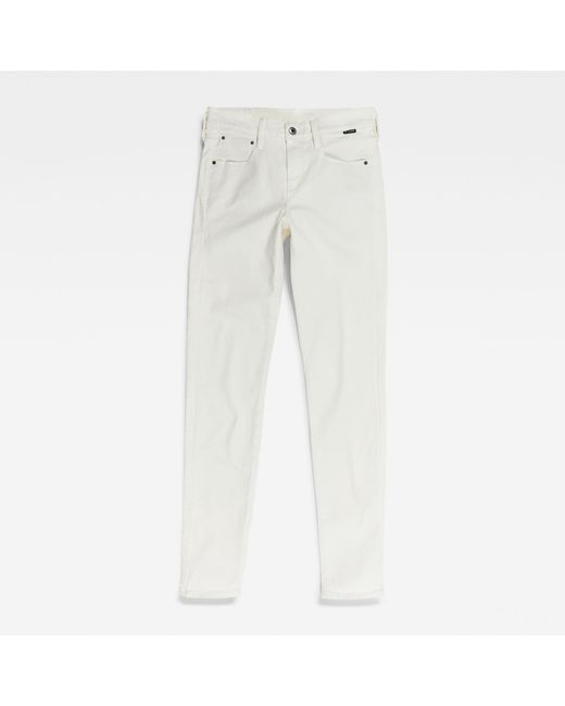 G-Star RAW Ace Slim Jeans in het Wit | Lyst NL