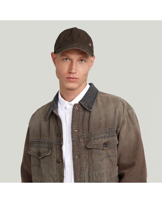 G-Star Brown Avernus Baseball Cap for men