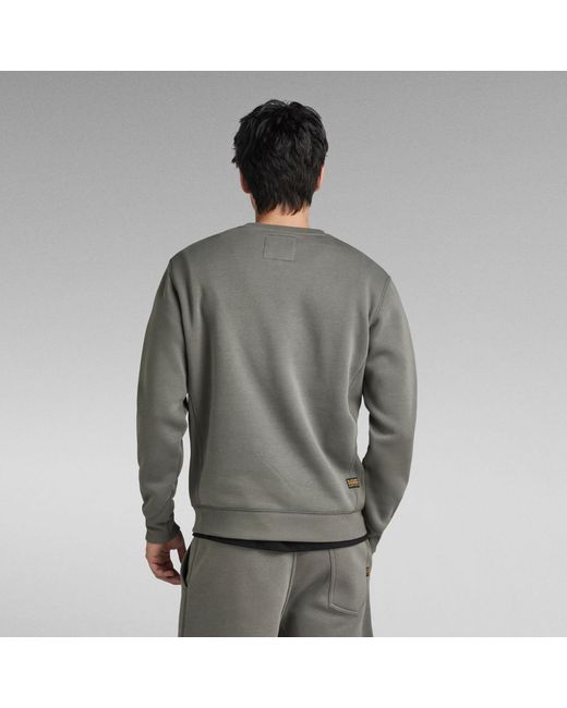 G-Star RAW Premium Core Sweater in het Gray voor heren