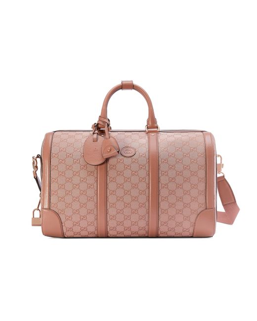 Gucci Pink GG Small Duffle Bag