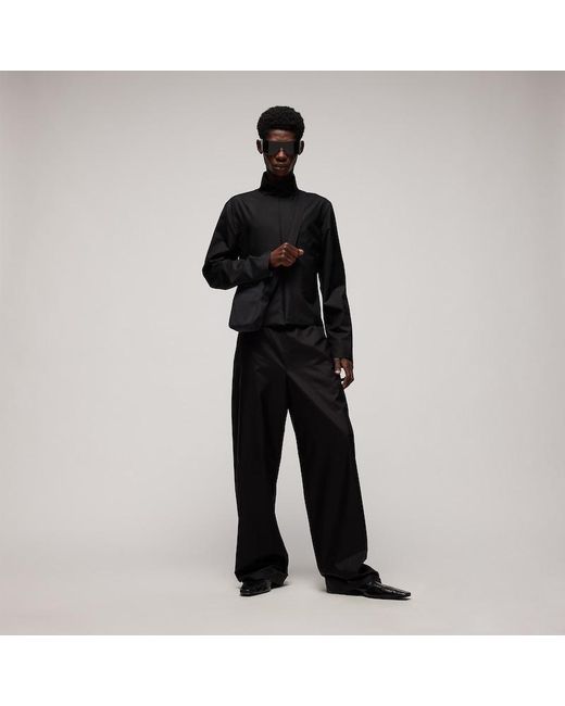Gucci Black Technical Silk Poplin Zip Jacket for men