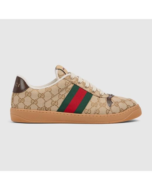Gucci Natural Screener Sneaker, Uk for men