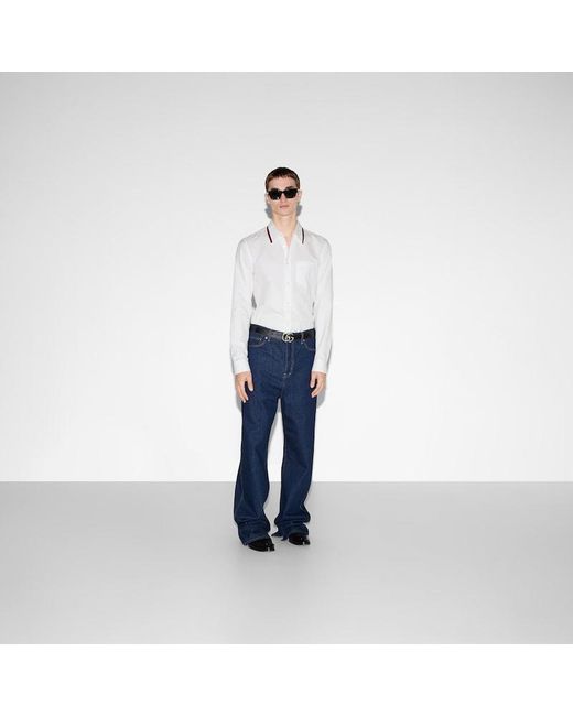 Camicia di Gucci in White da Uomo