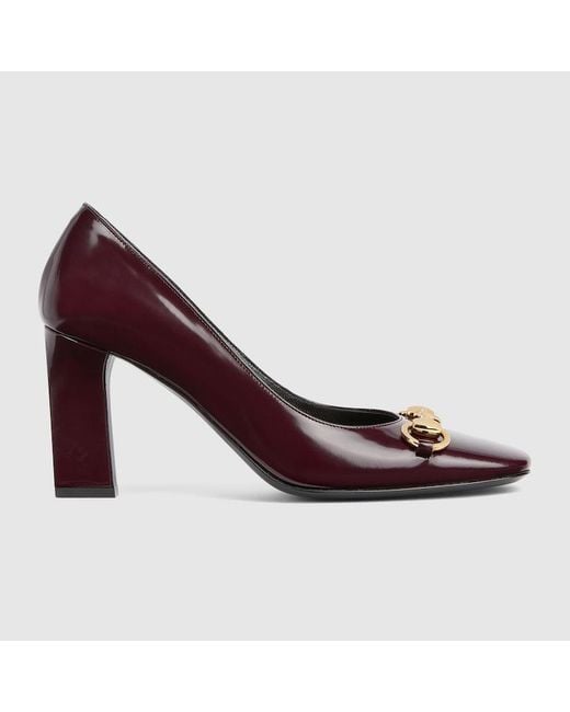 Gucci Purple Signora Pump