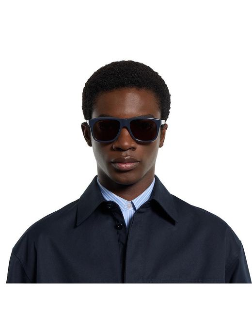 Gucci Brown Square Frame Sunglasses for men