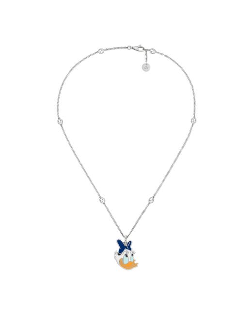Gucci Metallic Necklace With Daisy Duck