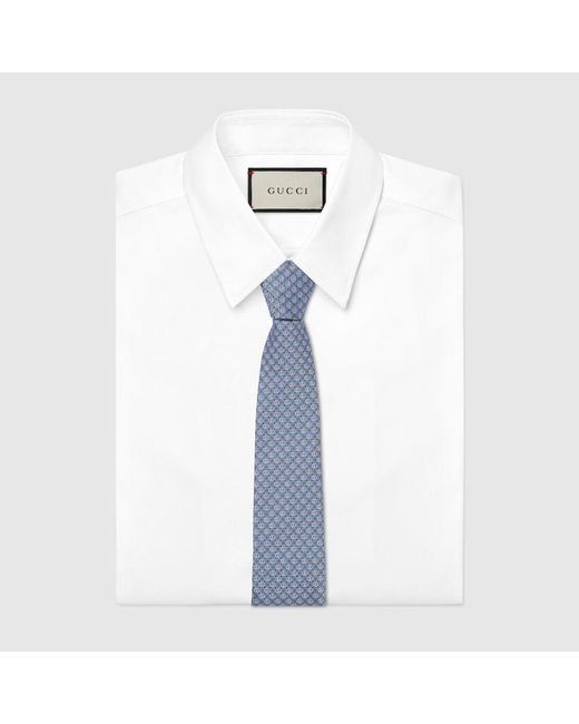 Cravatta di Gucci in Blue da Uomo