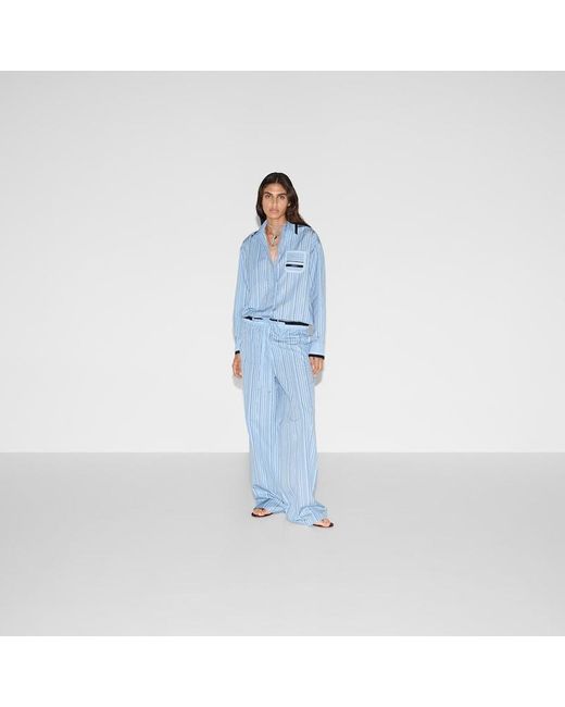 Pantaloni di Gucci in Blue