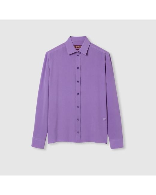 Camicia di Gucci in Purple