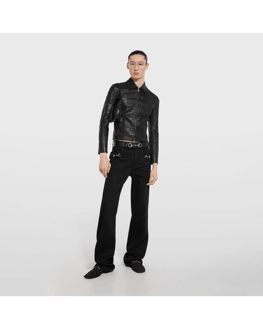 Gucci Brown Horsebit 1955 Belt, Size 100 for men