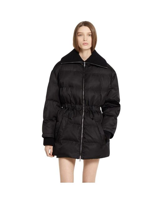 Gucci Black Gabardine Fine Nylon Jacket With Logo
