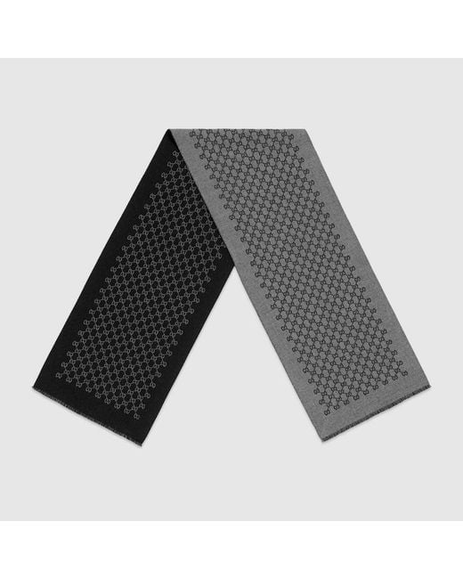 Gucci Gray Scarf for men