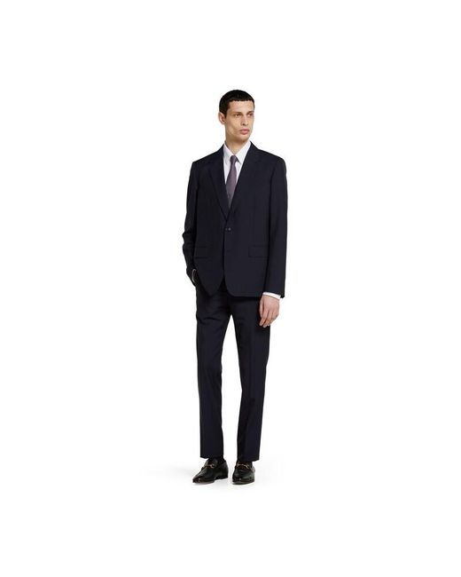 Gucci Blue Wool Suit for men