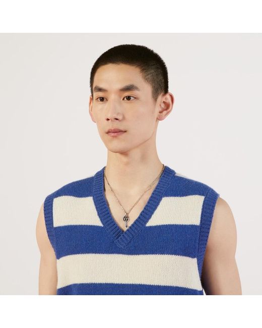 Gucci Metallic Double G Key Necklace for men