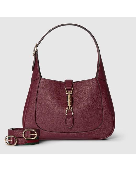 Gucci Purple Jackie 1961 Medium Bag, Leather