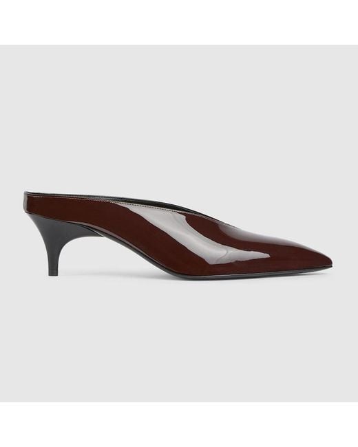 Sabot 97 Donna Con Tacco, Taglia di Gucci in Brown