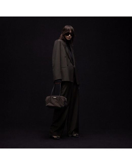 Gucci Brown Melrose Medium Boston Bag