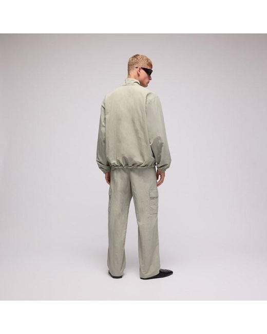 Gucci Gray Froissé Nylon Faille Cargo Pants, Size 44, Ready-To-Wear for men