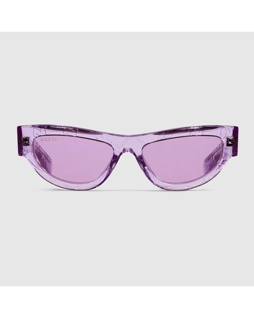 Gucci Purple Sonnenbrille