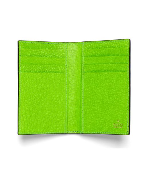 Gucci Green Ophidia GG Card Case for men