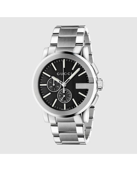 Montre G-Chrono Gucci pour homme en coloris Metallic