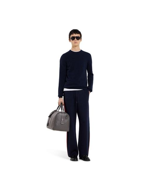 Gucci Blue Knit Cashmere Jumper for men