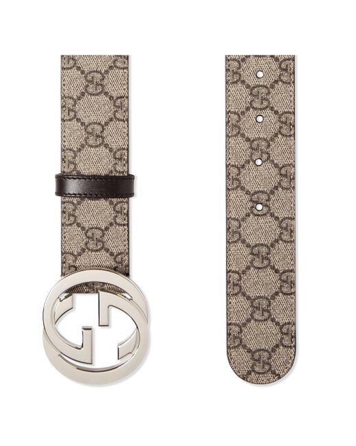 gucci supreme belt men