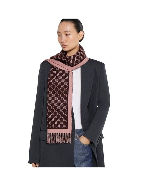 Sciarpa di Gucci in Brown