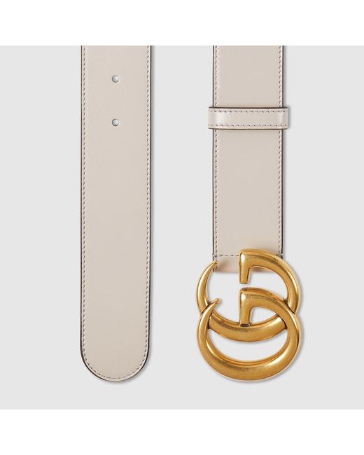 Gucci Metallic GG Marmont Belt