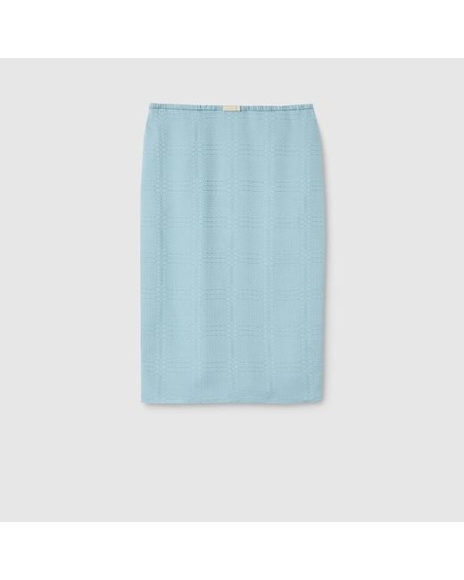 Gonna di Gucci in Blue