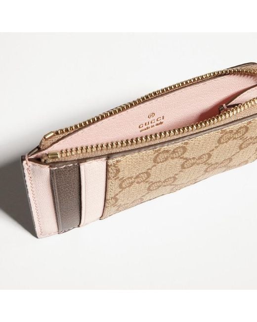Gucci Natural Small Wallet With Slots