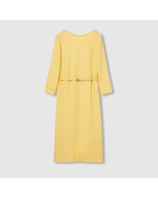 Abito Midi di Gucci in Yellow