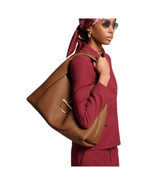 Gucci Brown Softbit Maxi Shoulder Bag
