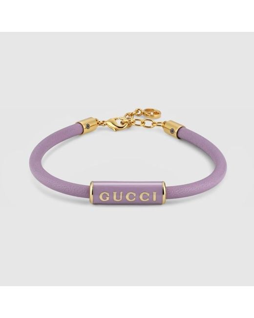 Gucci Multicolor Armband Mit Detail Aus Emaille, Größe